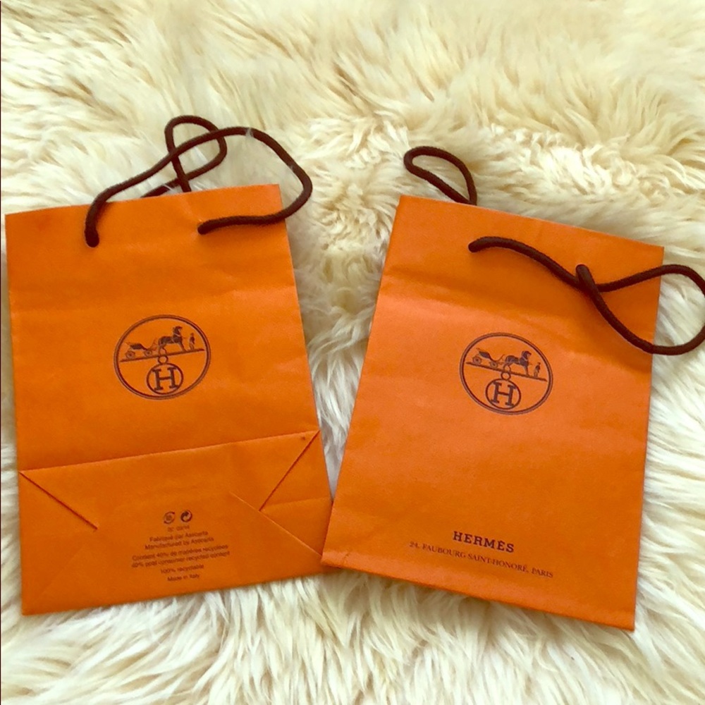 Hermes Small paper bags